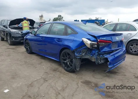 2022 Honda Civic Sport z USA, uszkodzony, nr VIN 2HGFE2F51NH526040